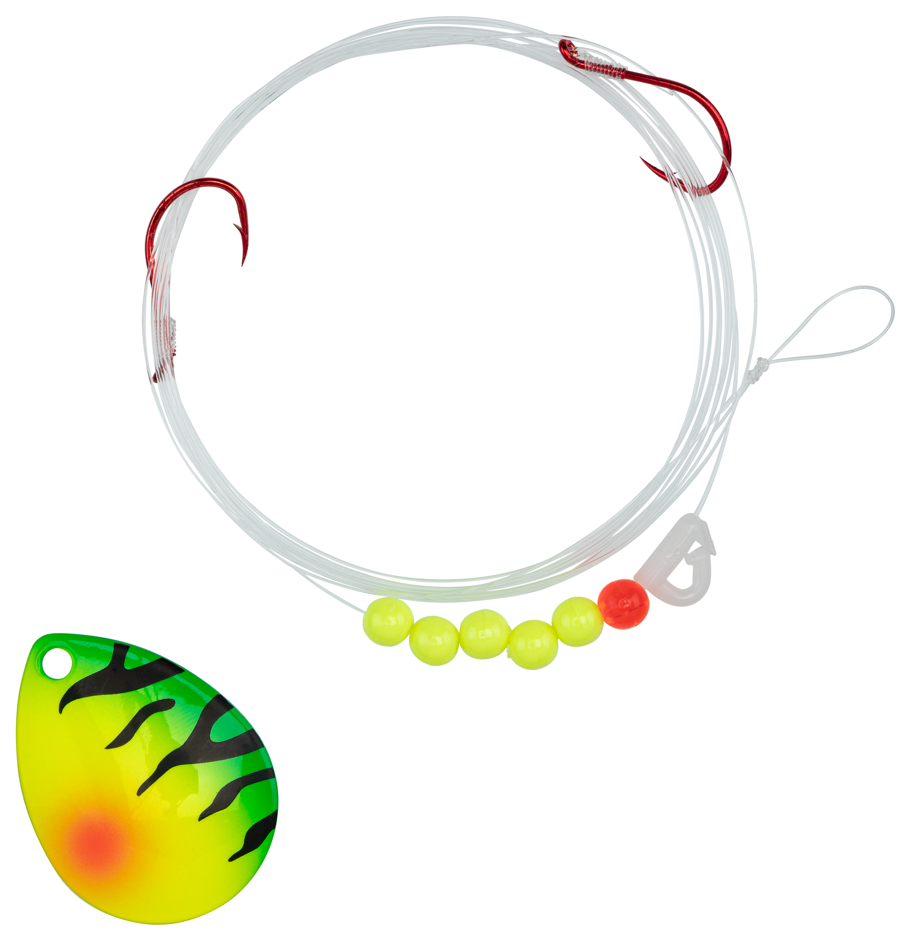 Quick Change Tiger Stripe 2-Hook Spinner Rig | Cabela's